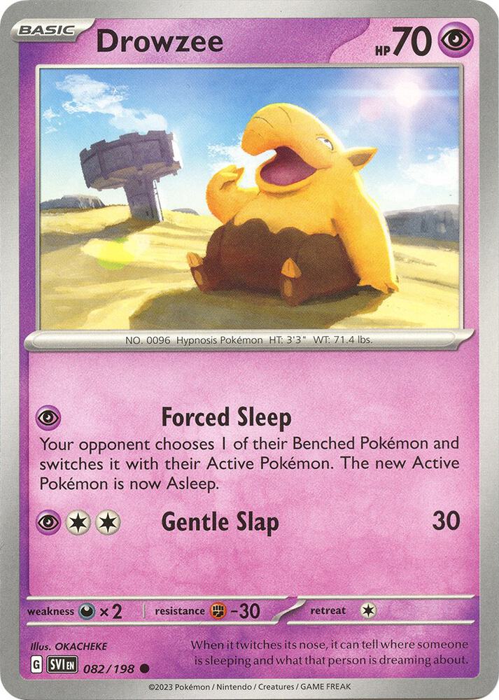Drowzee - 082/198 [SV01: Scarlet & Violet Base Set] 082/198