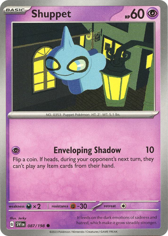Shuppet [SV01: Scarlet & Violet Base Set] 087/198