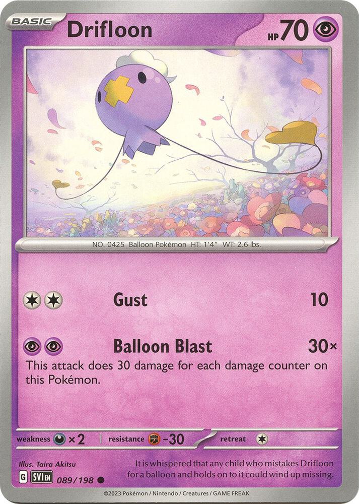 Drifloon [SV01: Scarlet & Violet Base Set] 089/198