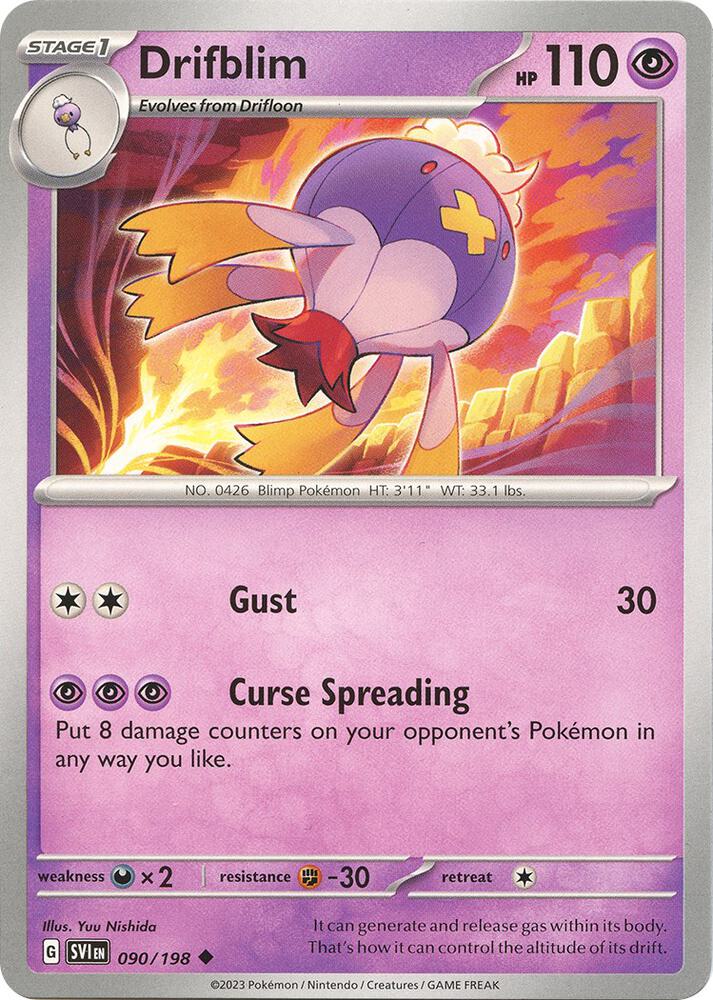 Drifblim [SV01: Scarlet & Violet Base Set] 090/198