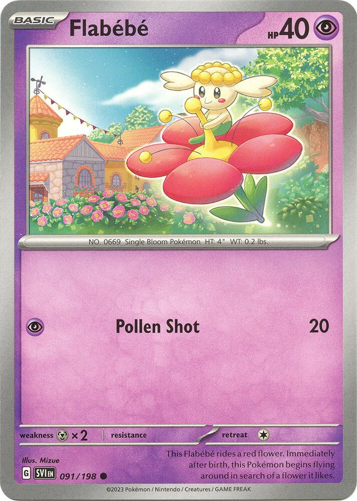 Flabebe [SV01: Scarlet & Violet Base Set] 091/198