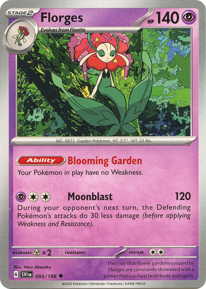 Florges [SV01: Scarlet & Violet Base Set] 093/198