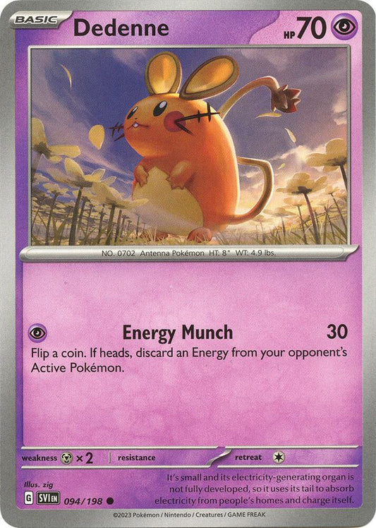 Dedenne - 094/198 [SV01: Scarlet & Violet Base Set] 094/198