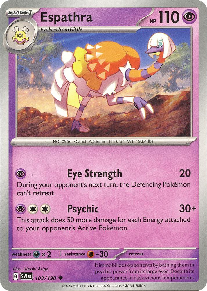 Espathra [SV01: Scarlet & Violet Base Set] 103/198