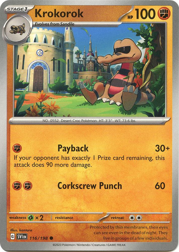 Krokorok [SV01: Scarlet & Violet Base Set] 116/198