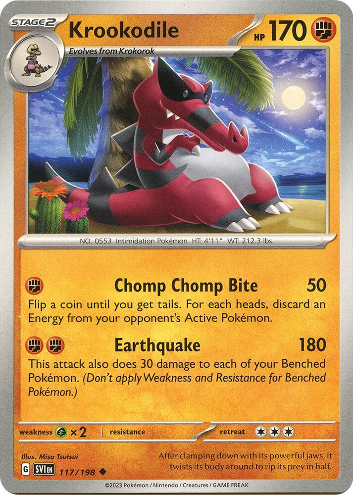 Krookodile [SV01: Scarlet & Violet Base Set] 117/198