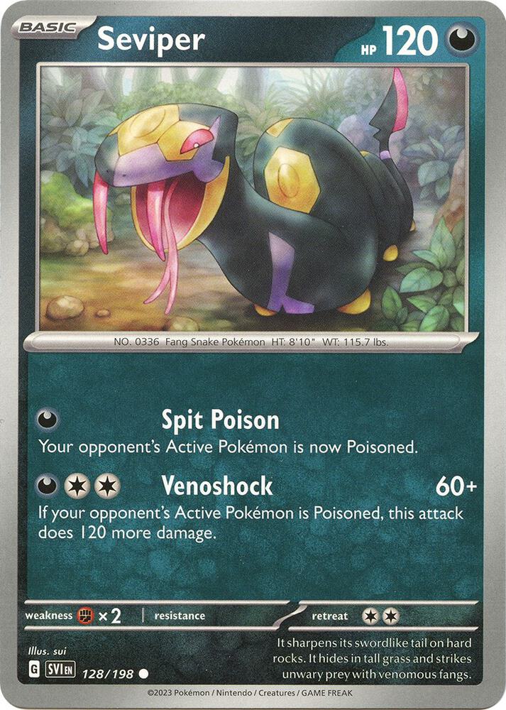 Seviper [SV01: Scarlet & Violet Base Set] 128/198