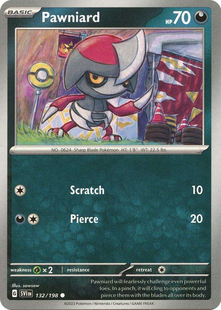 Pawniard [SV01: Scarlet & Violet Base Set] 132/198