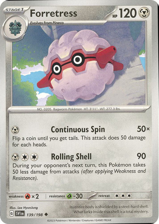 Forretress [SV01: Scarlet & Violet Base Set] 139/198
