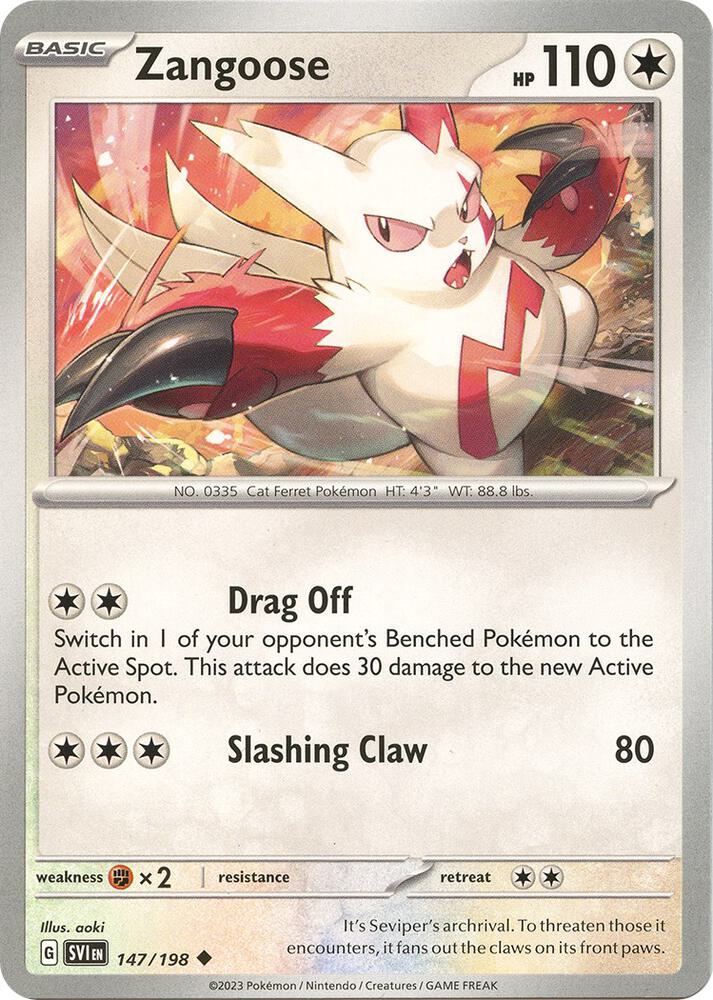 Zangoose - 147/198 [SV01: Scarlet & Violet Base Set] 147/198