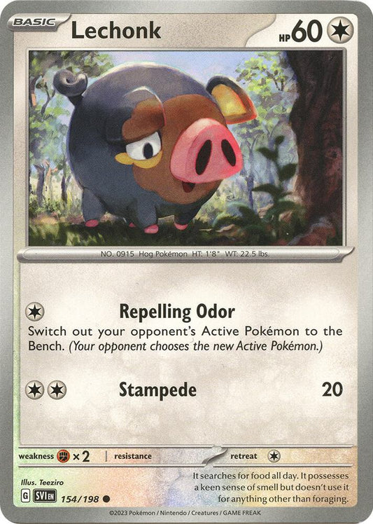 Lechonk - 154/198 [SV01: Scarlet & Violet Base Set] 154/198