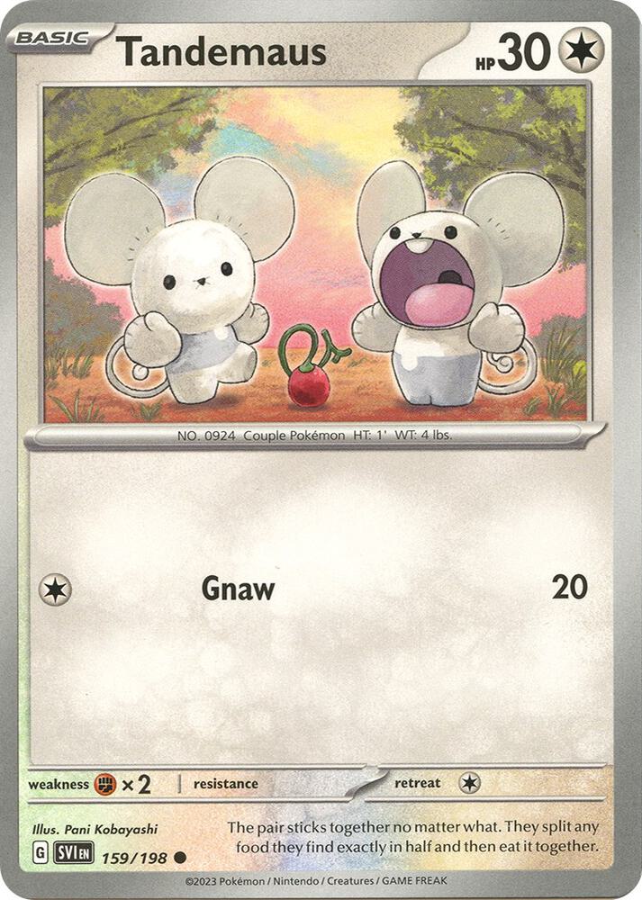 Tandemaus - 159/198 [SV01: Scarlet & Violet Base Set] 159/198
