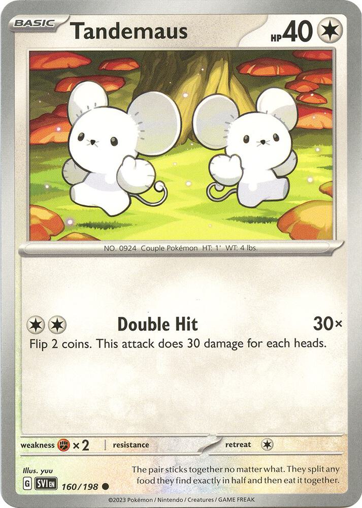 Tandemaus - 160/198 [SV01: Scarlet & Violet Base Set] 160/198
