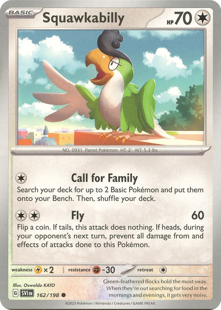 Squawkabilly [SV01: Scarlet & Violet Base Set] 162/198