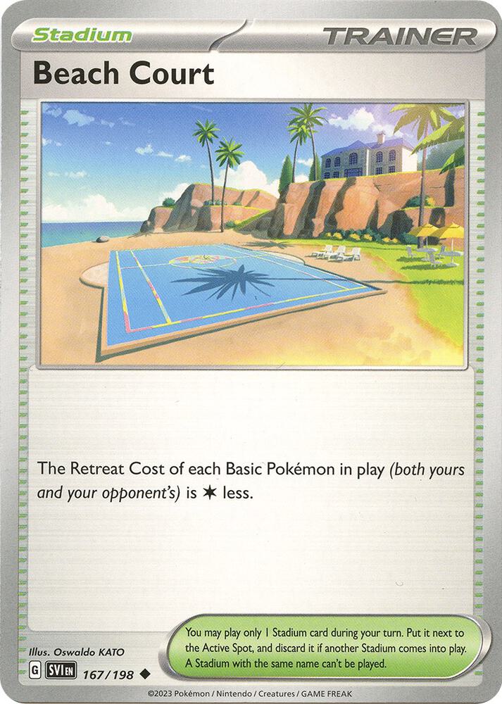 Beach Court [SV01: Scarlet & Violet Base Set] 167/198
