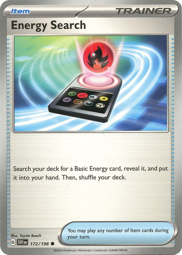 Energy Search [SV01: Scarlet & Violet Base Set] 172/198
