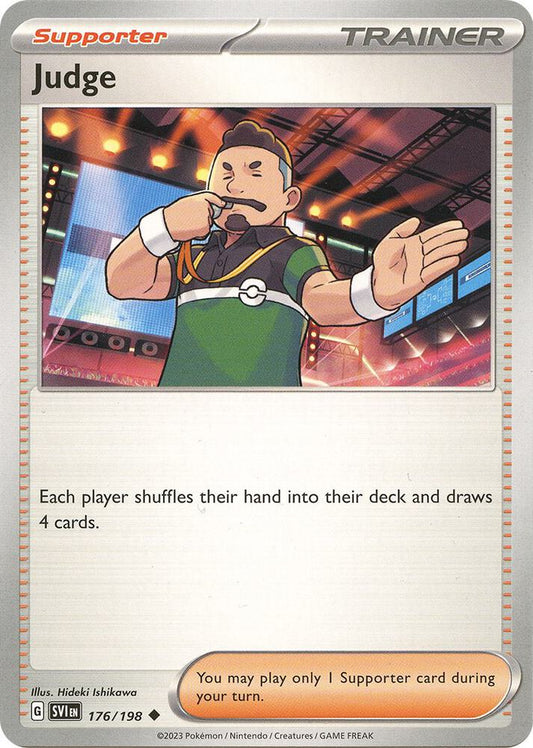 Judge [SV01: Scarlet & Violet Base Set] 176/198