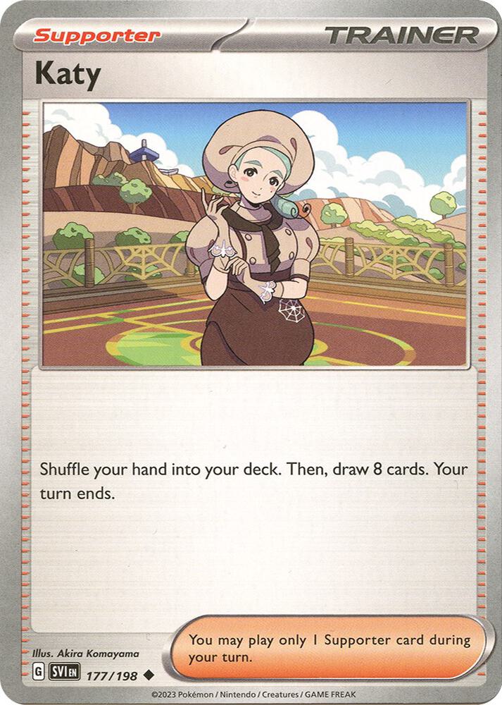 Katy - 177/198 [SV01: Scarlet & Violet Base Set] 177/198