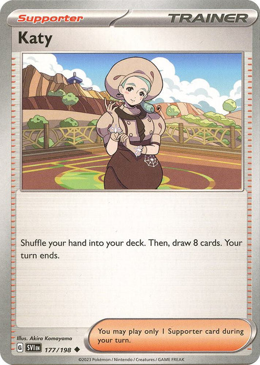 Katy - 177/198 [SV01: Scarlet & Violet Base Set] 177/198