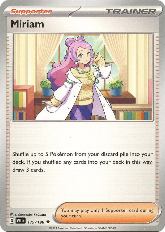 Miriam - 179/198 [SV01: Scarlet & Violet Base Set] 179/198