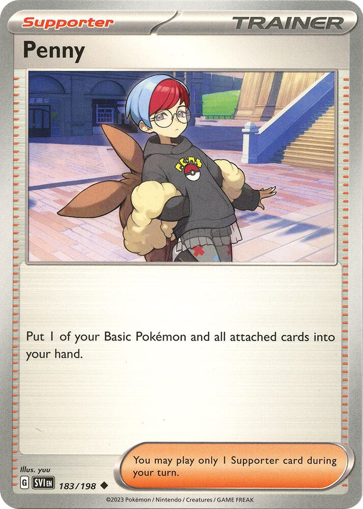Penny - 183/198 [SV01: Scarlet & Violet Base Set] 183/198