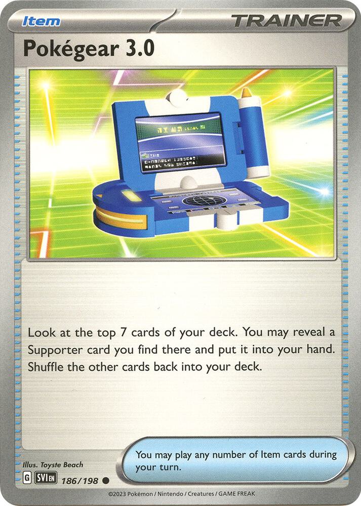 Pokegear 3.0 [SV01: Scarlet & Violet Base Set] 186/198