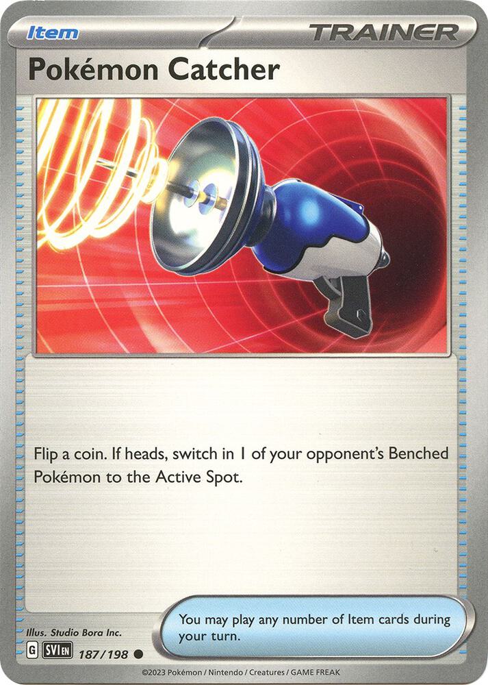 Pokemon Catcher [SV01: Scarlet & Violet Base Set] 187/198