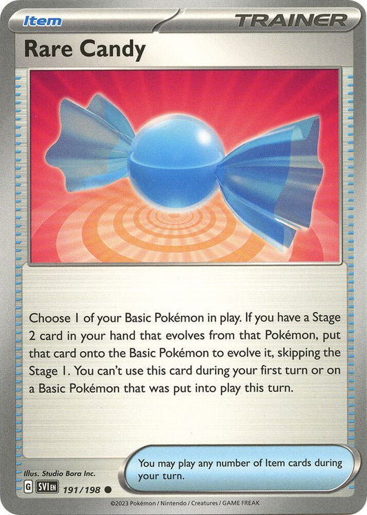Rare Candy - 191/198 [SV01: Scarlet & Violet Base Set] 191/198