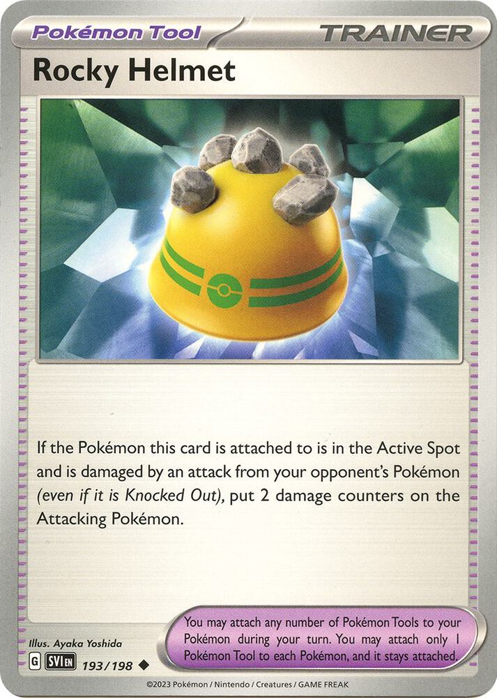 Rocky Helmet [SV01: Scarlet & Violet Base Set] 193/198
