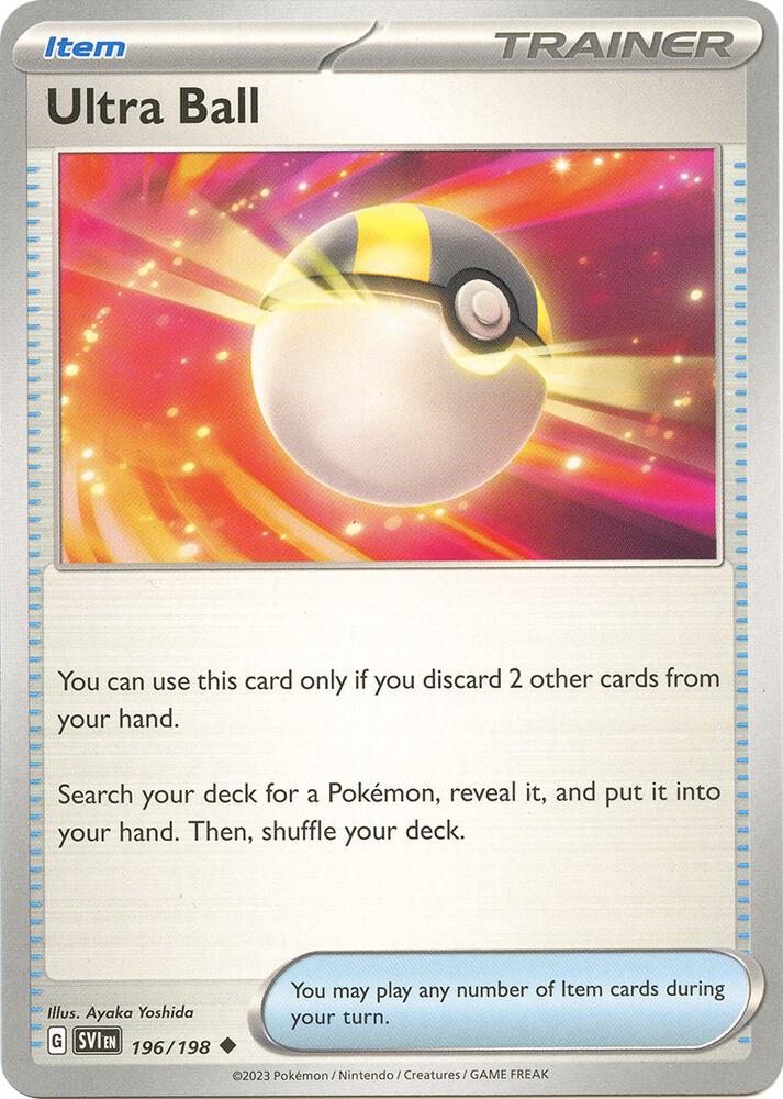 Ultra Ball [SV01: Scarlet & Violet Base Set] 196/198