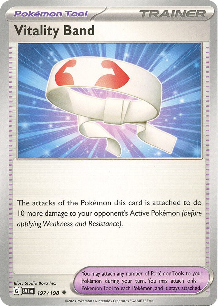 Vitality Band [SV01: Scarlet & Violet Base Set] 197/198