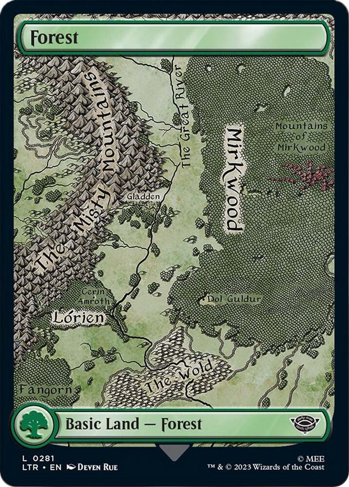 Forest (0281) [Universes Beyond: The Lord of the Rings: Tales of Middle-earth] 281