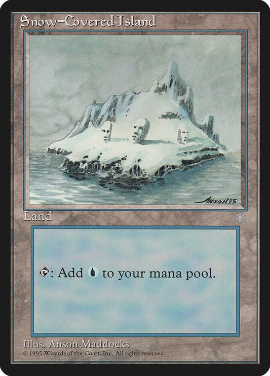 Snow-Covered Island [Ice Age] 348