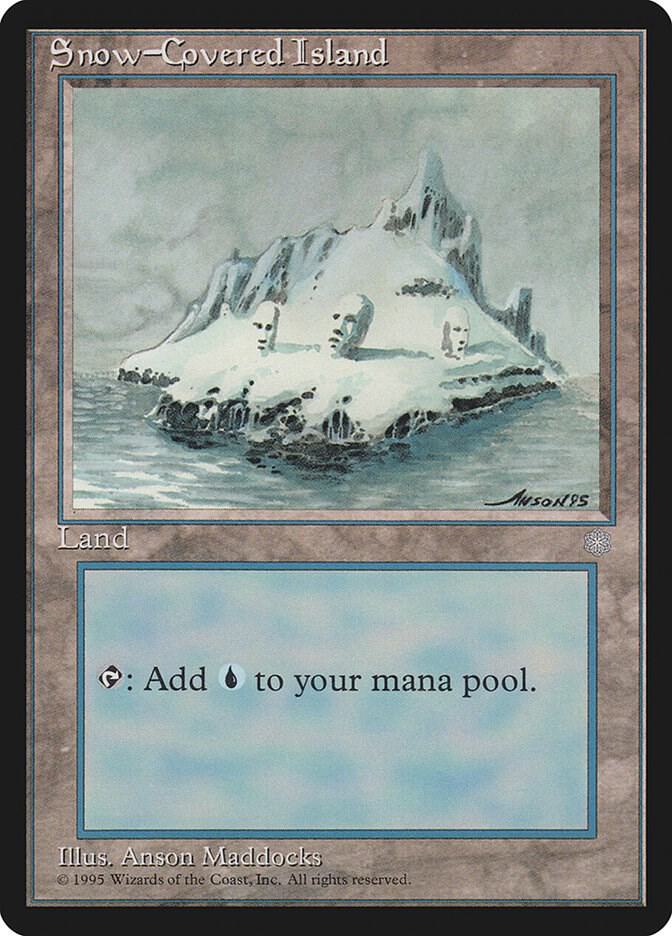 Snow-Covered Island [Ice Age] 348