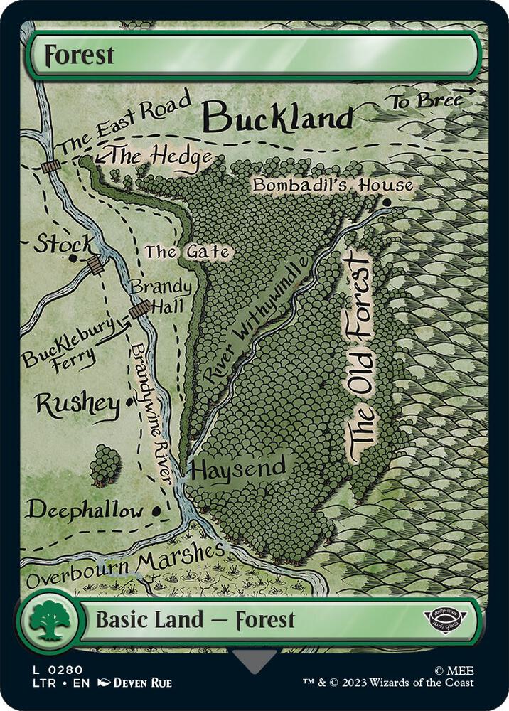 Forest (0280) [Universes Beyond: The Lord of the Rings: Tales of Middle-earth] 280