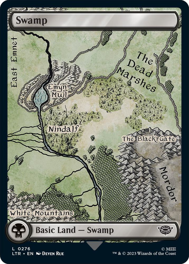 Swamp (0276) [Universes Beyond: The Lord of the Rings: Tales of Middle-earth] 276