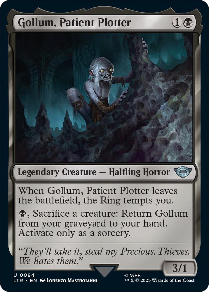 Gollum, Patient Plotter [Universes Beyond: The Lord of the Rings: Tales of Middle-earth] 84