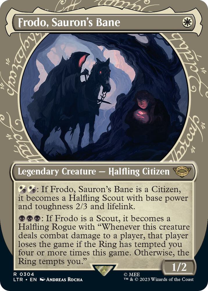 Frodo, Sauron's Bane (Showcase) [Universes Beyond: The Lord of the Rings: Tales of Middle-earth] 304