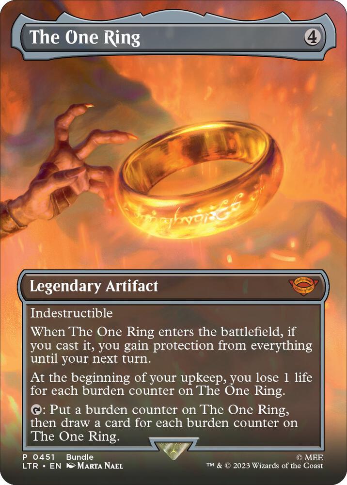The One Ring (Borderless) (LTR Bundle) [Unique and Miscellaneous Promos] 451