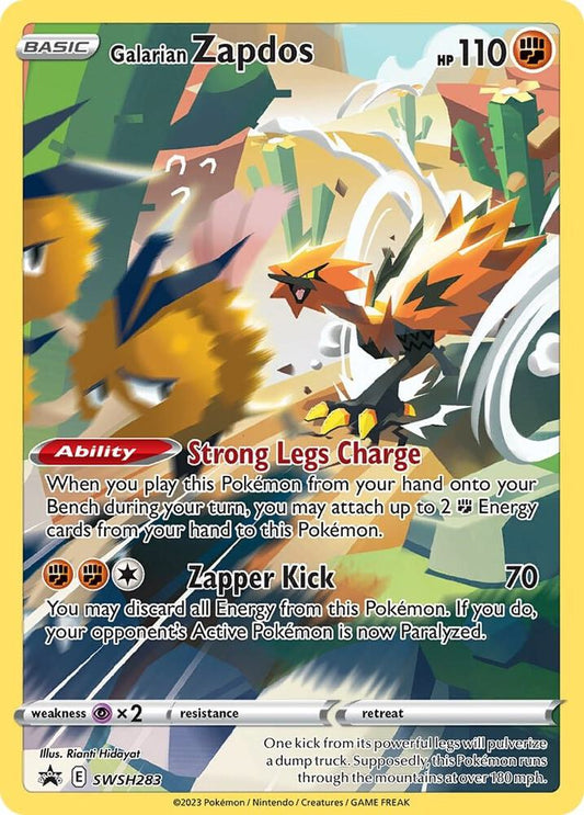 Galarian Zapdos - SWSH283 [SWSH: Sword & Shield Promo Cards] SWSH283