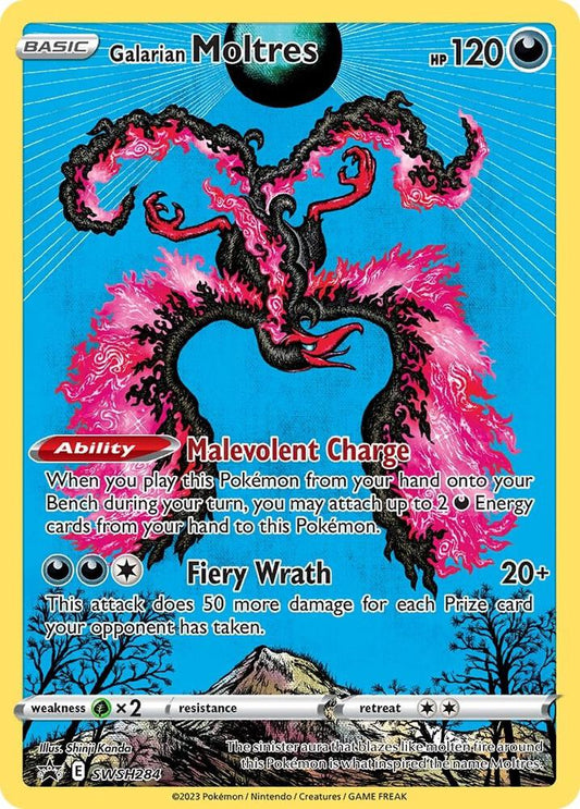 Galarian Moltres - SWSH284 [SWSH: Sword & Shield Promo Cards] SWSH284