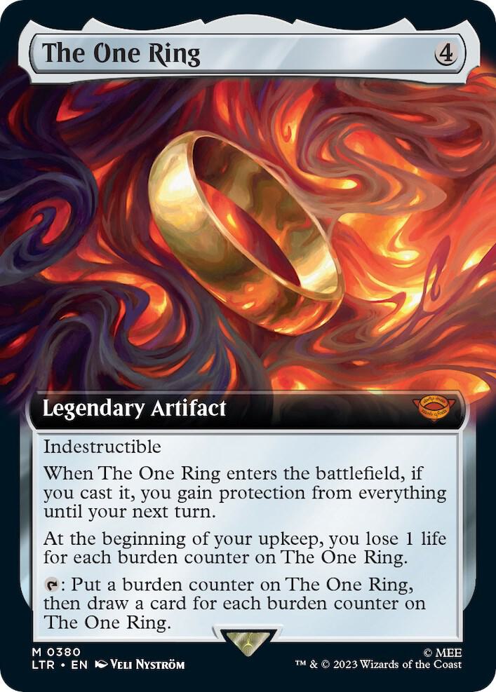The One Ring (Extended Art) [Universes Beyond: The Lord of the Rings: Tales of Middle-earth] 380