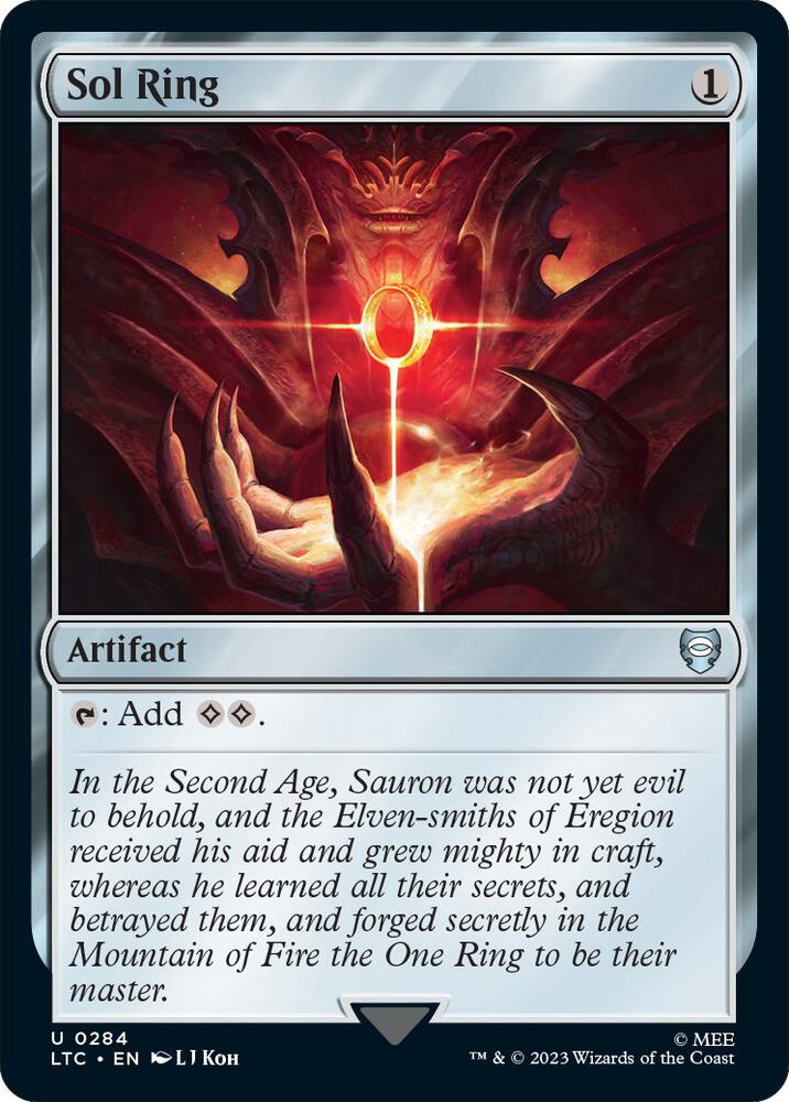 Sol Ring [Commander: The Lord of the Rings: Tales of Middle-earth] 284