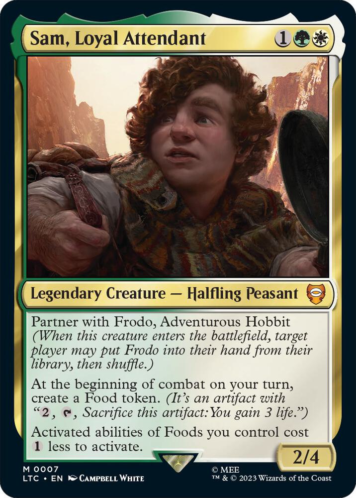Sam, Loyal Attendant [Commander: The Lord of the Rings: Tales of Middle-earth] 7