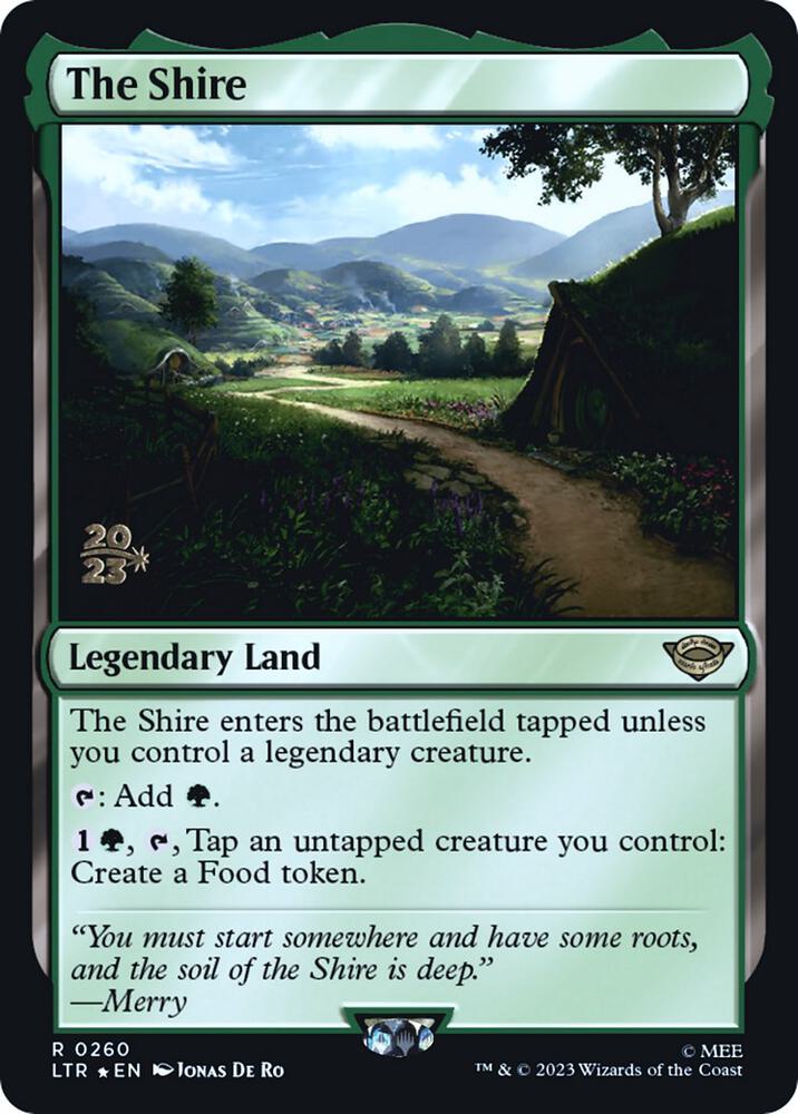 The Shire [Prerelease Cards] 260