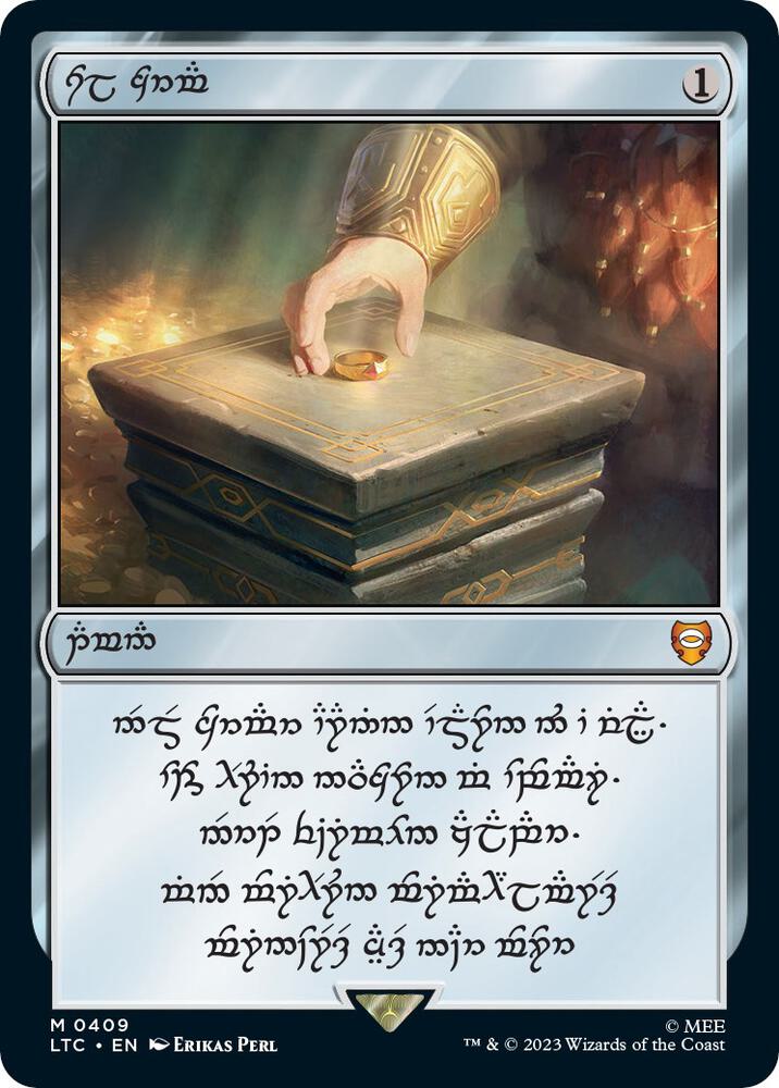 Sol Ring - Dwarven (0409) [Commander: The Lord of the Rings: Tales of Middle-earth] 409
