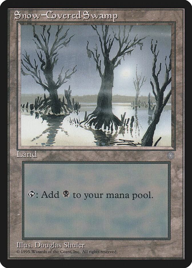 Snow-Covered Swamp [Ice Age] 351