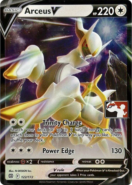 Arceus V [Prize Pack Series Cards] 122/172