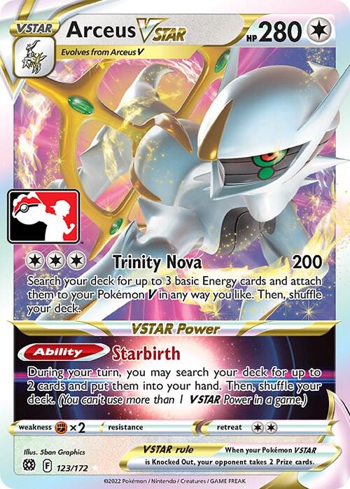 Arceus VSTAR [Prize Pack Series Cards] 123/172