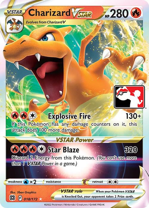 Charizard VSTAR [Prize Pack Series Cards] 018/172